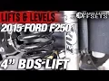 Lifts Levels 2015 Ford F250 4 BDS Lift