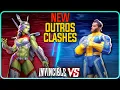 All New Outro Clash Voice Lines Immortal Universa Invincible VS