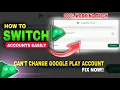 How to Fix Google Play Games Login Issues Switch Accounts Easily - RC24 Login Issue