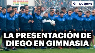 La PRESENTACIÓN de MARADONA en GIMNASIA: La DEVOCIÓN de los HINCHAS, su PRIMER ENTRENAMIENTO y + 🐺💙
