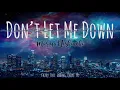 Download Lagu Mariya Nishiuchi (西内まりや) - Don't Let Me Down Fairy Tail Ending 18 (Lyrics Kan|Rom|Eng)