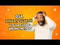 Master Binary Search Algo in less than 7 minutes Crack Javascript interview Crack DSA interview