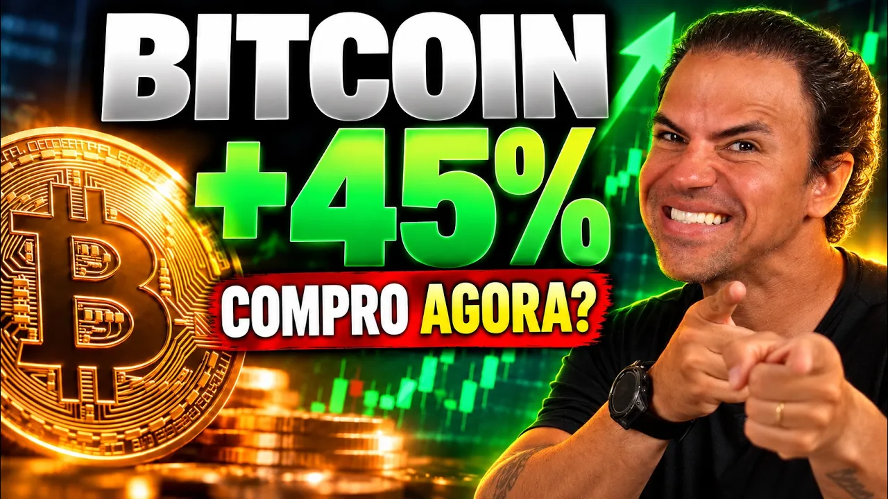 BITCOIN SUBIU 45%! AINDA VALE A PENA COMPRAR?
