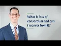 What is loss of consortium and can I recover from it