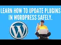 how to update plugins in wordpress Fix plugin update failed Update WordPress Plugins Safely