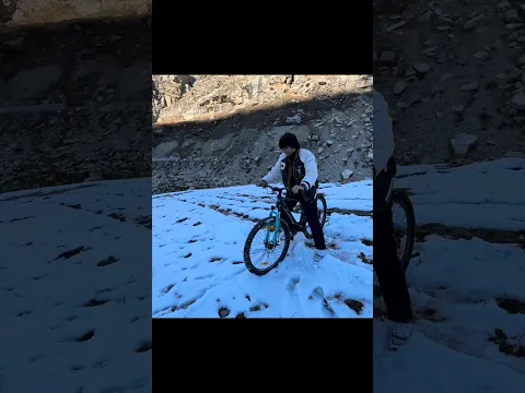 Barf Mein Cycle Ride 😱❄️ sourav joshi  vlogs