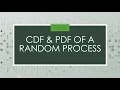 Cumulative Distribution Function Probability Density Function Random Process Tutorial