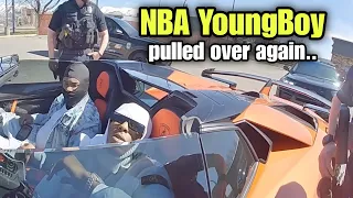NBA YoungBoy pulled over in Utah