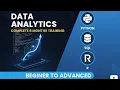 Data Analytics Complete 6 Months Training Python SQL R Beginner to Advanced