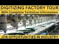 EMBROIDERY DIGITIZING FACTORY TOUR TECHNICAL INFORMATION AND JOB OPPORTUNITIES SMART TRADERS