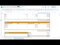 Vergo Construction Work Order template in Google Sheets