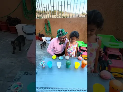 Color sorting fun with Uncle Mahmoud! 🎨✨#toddleractivities #learningcolors #usa