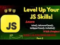 JavaScript trim toUpperCase toLowerCase includes Explained with Mini Project 2025