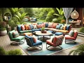 BOSSIMA Cushions for Patio Furniture Best Outdoor Back Cushions for Patio Furniture