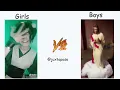 Lagu COSPLAY: GIRLS VS BOYS #32