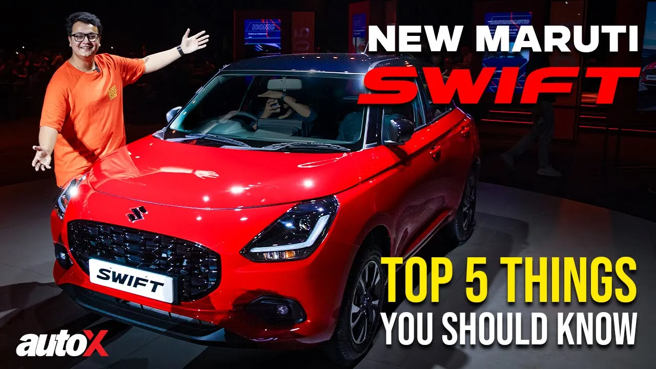 2024 Maruti Suzuki Swift Launched in India | Top 5 Things You Should Know | Walkaround | autoX