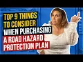 Top 9 Things to Consider When Purchasing a Road Hazard Protection Plan