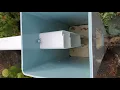 Installing Dove pvc post over existing 4x4 wood post