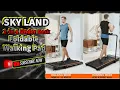 SKY LAND Walking pad EM-1294 Installation Guide 2-in-1 Under Desk walker Setup with Remote Control