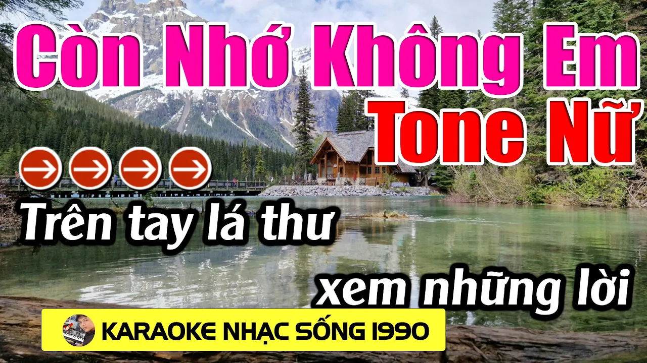 Còn Nhớ Không Em - Karaoke Tone Nữ - Karaoke Nhạc sống 1990 - Beat Mới