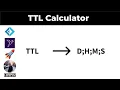 TTL Calculator - Convert DNS TTL seconds to human-readable time built with Datastar