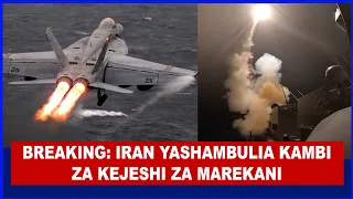 IRAN YAFANYA MASHAMBULIZI YA KULIPIZA KWA MAREKANI YASHAMBULIA KAMBI ZA MAREKANI