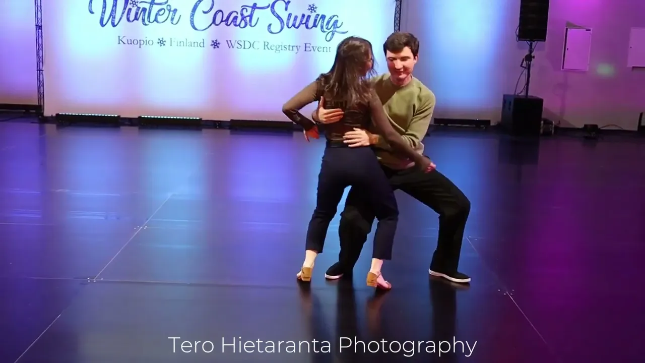 Semion Ovsiannikov & Maria Elizarova , Pro Show, Winter Coast Swing 2024, Finland