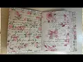 Shabby Chic Mini Junk Journal Tutorial with Free Pink Floral Printables