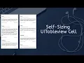 How To Create Self-Sizing UITableViewCell In Swift IOS