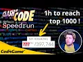 How Many Challengers Can I Beat In 1 Hour - Code Speedrun in Python