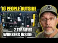 They Surrounded a Closed Dollar General Two Workers Were Still Inside