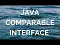 java comparable interface manohar academy