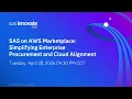 SAS on AWS Marketplace Simplifying Enterprise Procurement and Cloud Alignment