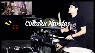 Download SYAHRINI - CINTAKU KANDAS (Live Acoustic Cover by Aviwkila) | He Is Sky [Drum Cover] MP3