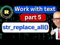 str - replace