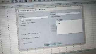 Recode variables in SPSS