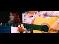Word Of Tanks (Alina Gingertail) on guitar.🎸✌🏻