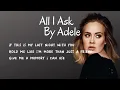 Download Lagu All I Ask - Adele - Lirik - Lyrics