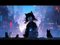 Cyberpunk Anime Cat Girl Live Wallpaper 4K PC Loop OLED Neon