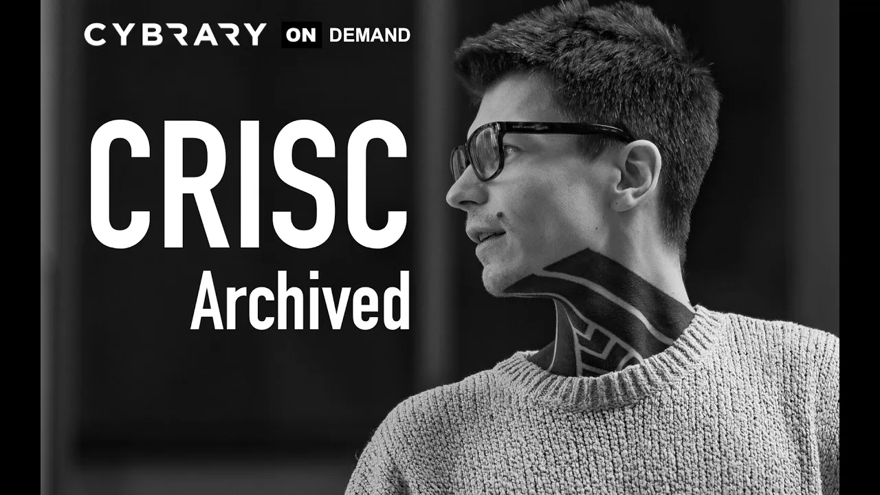 CRISC Certification | ISACA Risk IT Framework | Lesson 08 of 09