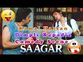 Lagu Kamal Hassan and Dimple Kapadia Comedy Scene | Saagar Movie