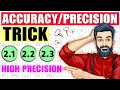 Accuracy and Precision How to find accuracy and precision Numerical Problems