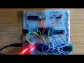 68008 based micro on breadboard - first test
