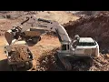 Download Lagu Liebherr 984 Excavator Loading Caterpillar And Komatsu Dumpers - Sotiriadis/Labrianidis Mining