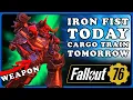 Fallout 76 Unarmed Power Armor Ghoul Build One Punch Kill Iron Fist Today Cargo Train Tomorrow