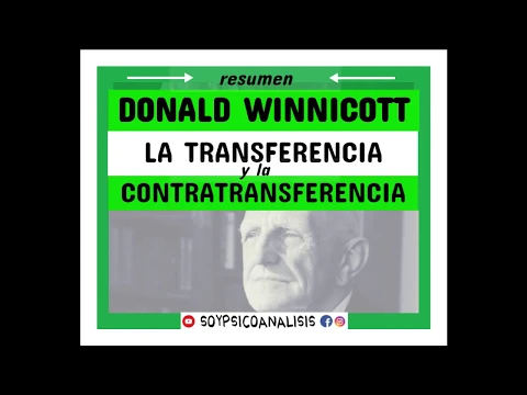 Download MP3 WINNICOTT La Transferencia y Contratransferencia