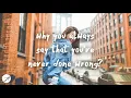 Dennis Lloyd - Never Go Back (Lyric Video) Robin Schulz Remix