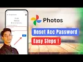 Google Photos Account Recovery How to Reset Google Photos Account Password 2024