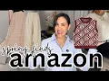 Amazon try on haul Amazon spring finds Amazon try on haul