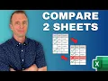 Compare 2 Excel Sheets Easy Bank Reconciliation